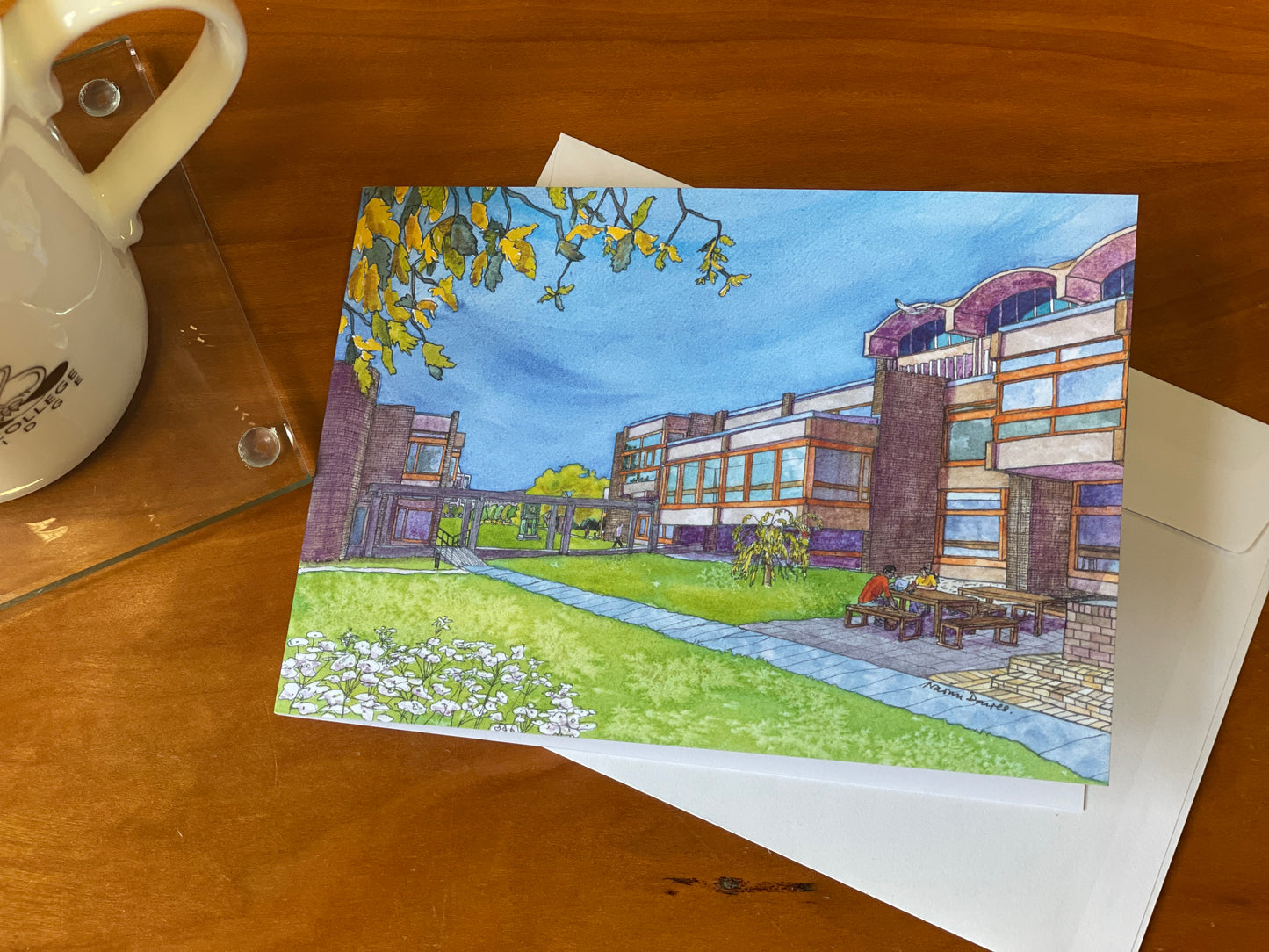 5 Blank Greetings Cards (Watercolour College)