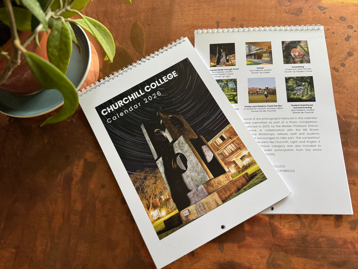 Churchill College 2026 Calendar