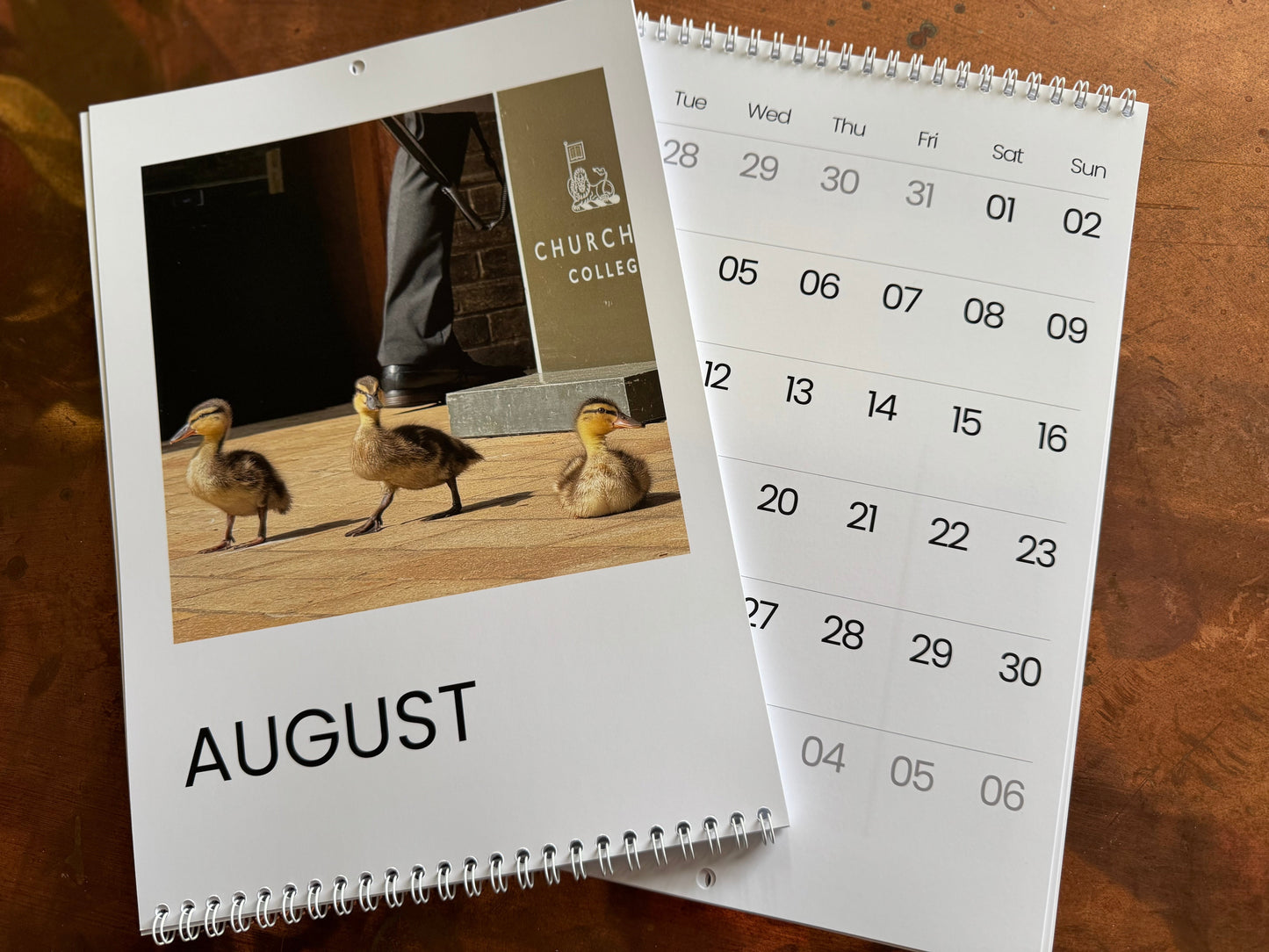 Churchill College 2026 Calendar
