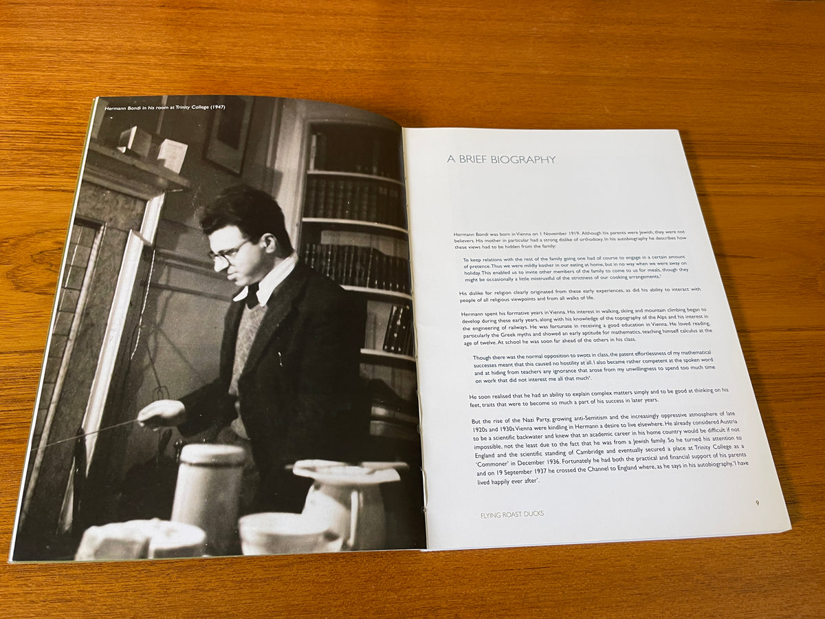 Tim Cribb Flying Roast Ducks: Recollections of Sir Hermann Bondi 1983-2005 ...